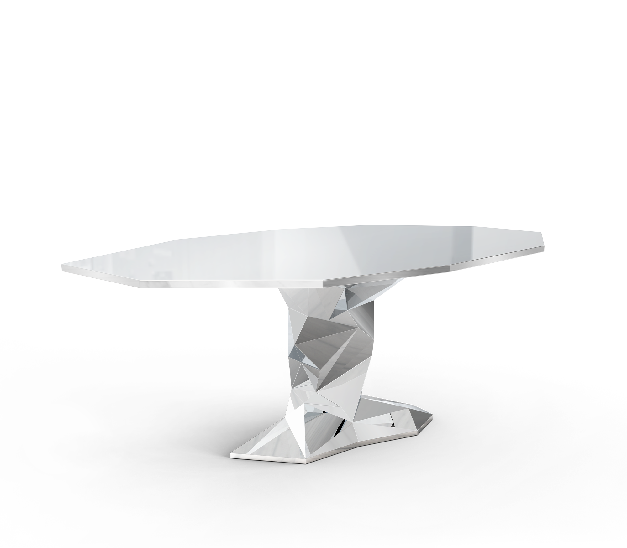 Bonsai Silver Luxe Dining Table