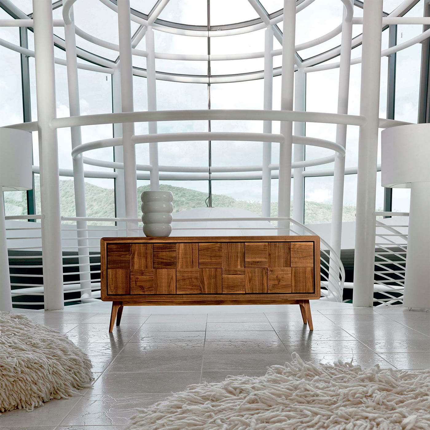 Artes Squared Brown Sideboard