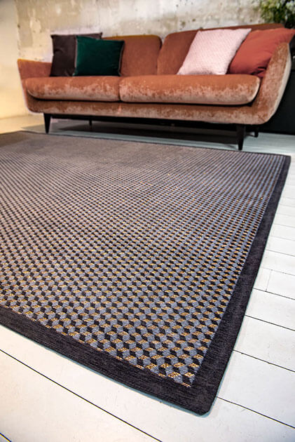 Cubetti Grafite Premium Rug | Size: 5' 7
