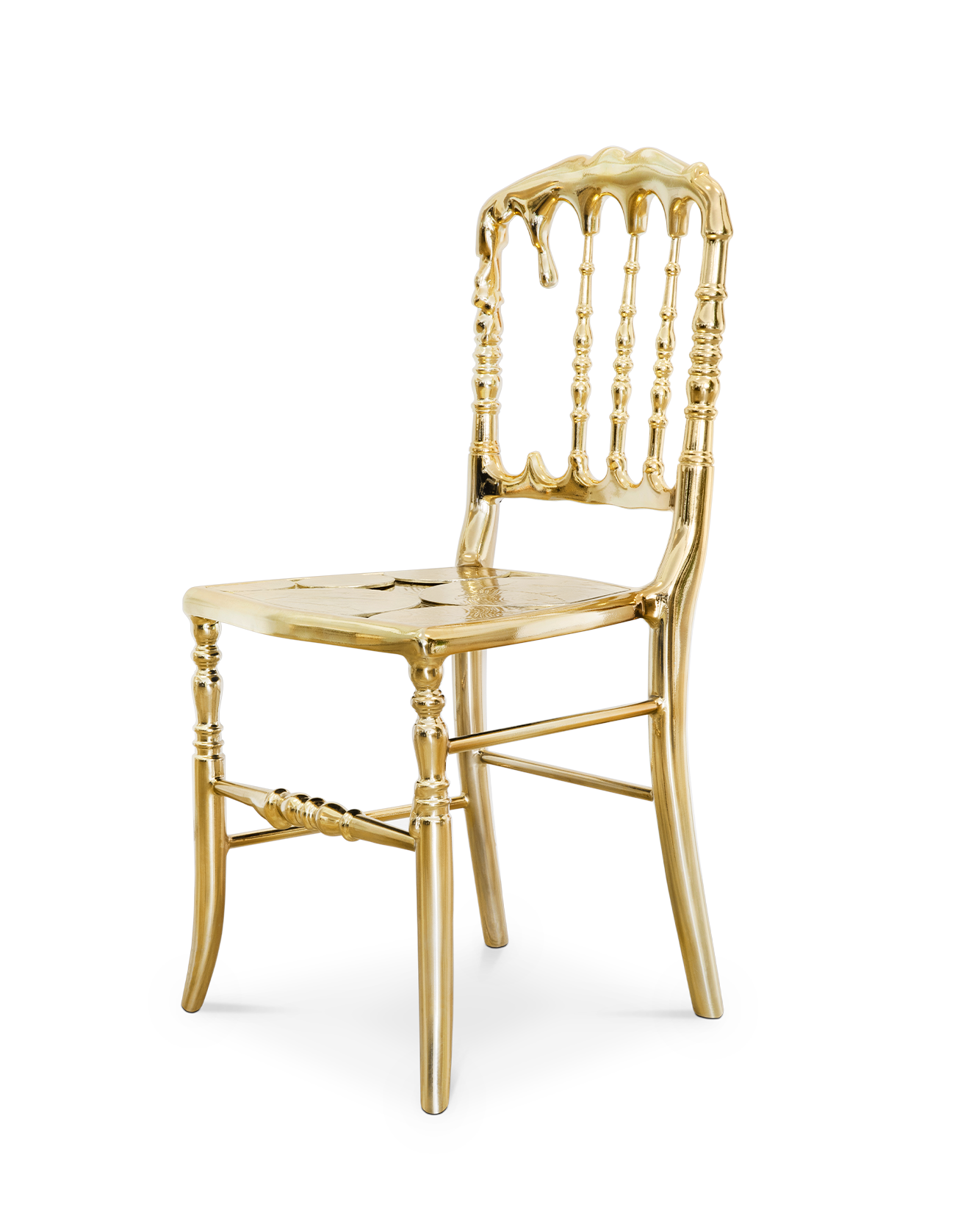 Empyrean Gold Accent Chair