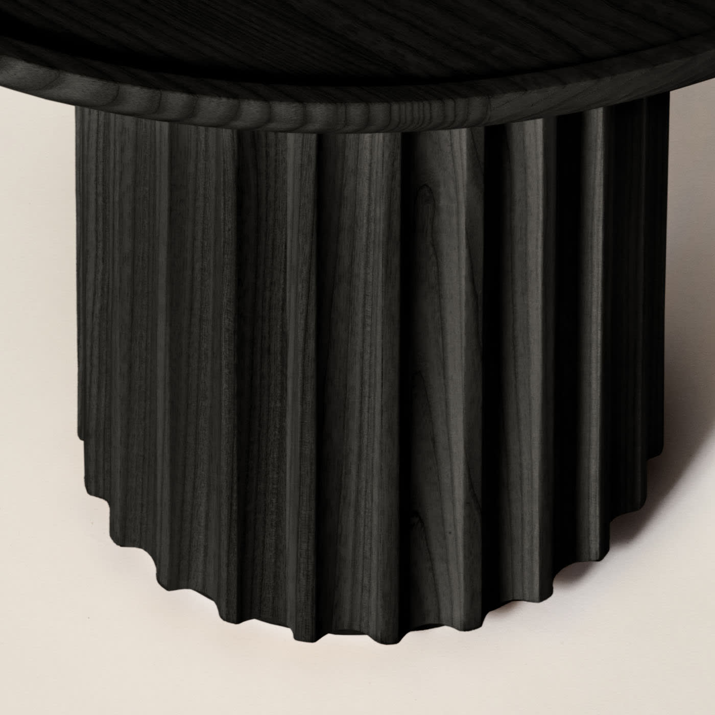 Capitello Black Side Table