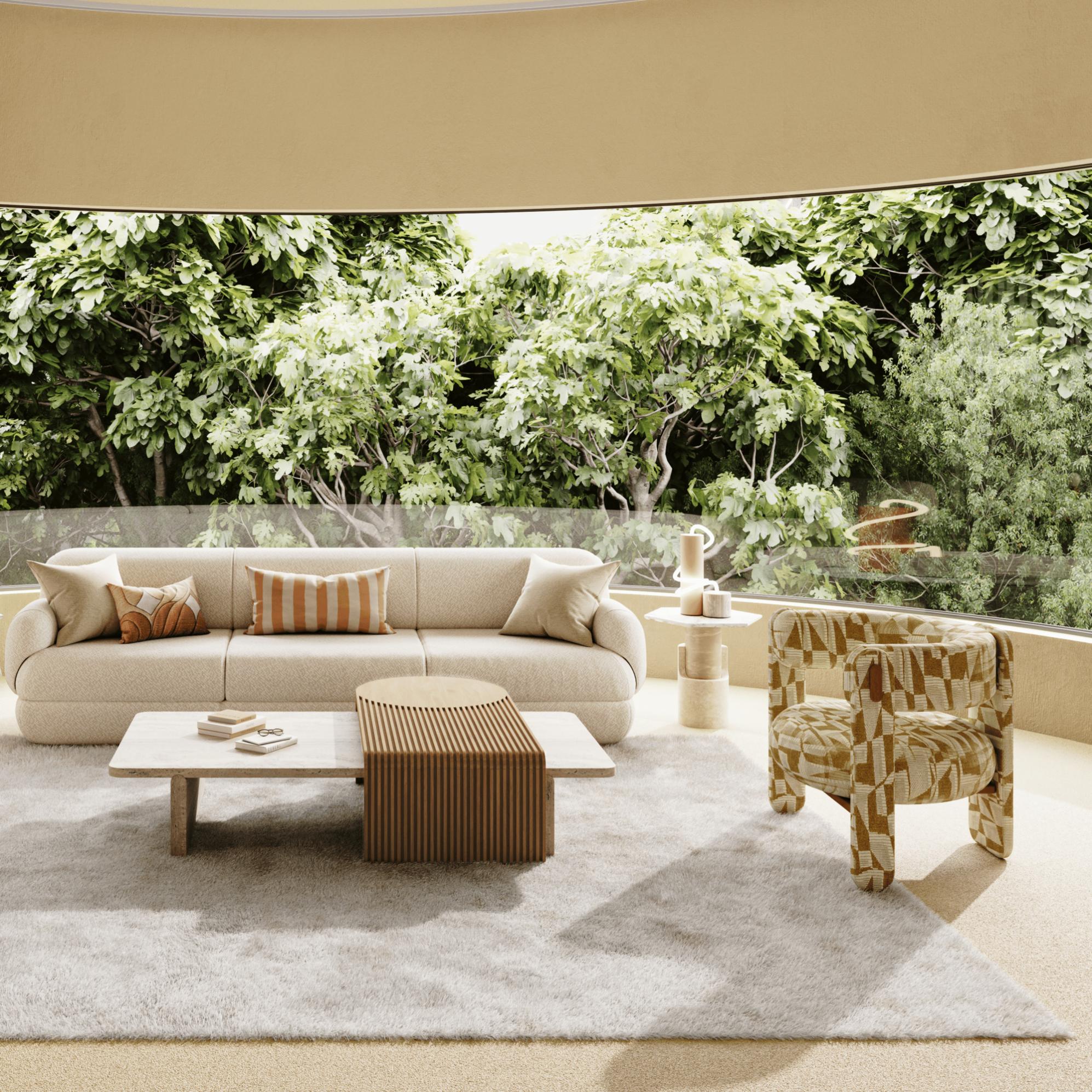 Stick &amp; Stone Coffee Table - 3
