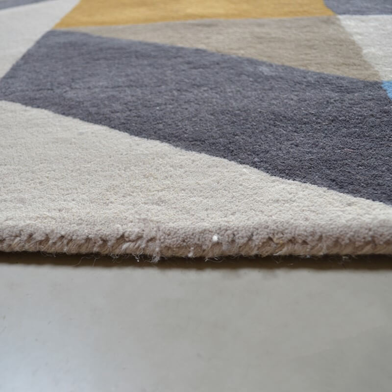 Nuevo Indigo Handwoven Rug | Size: 3' 11