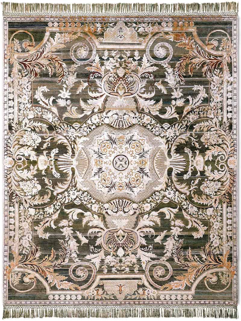 Aubusson Mix Luxury Handmade Rug