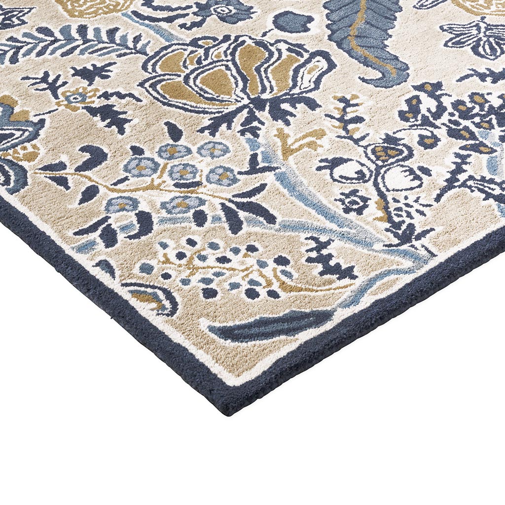 China Blue Rug