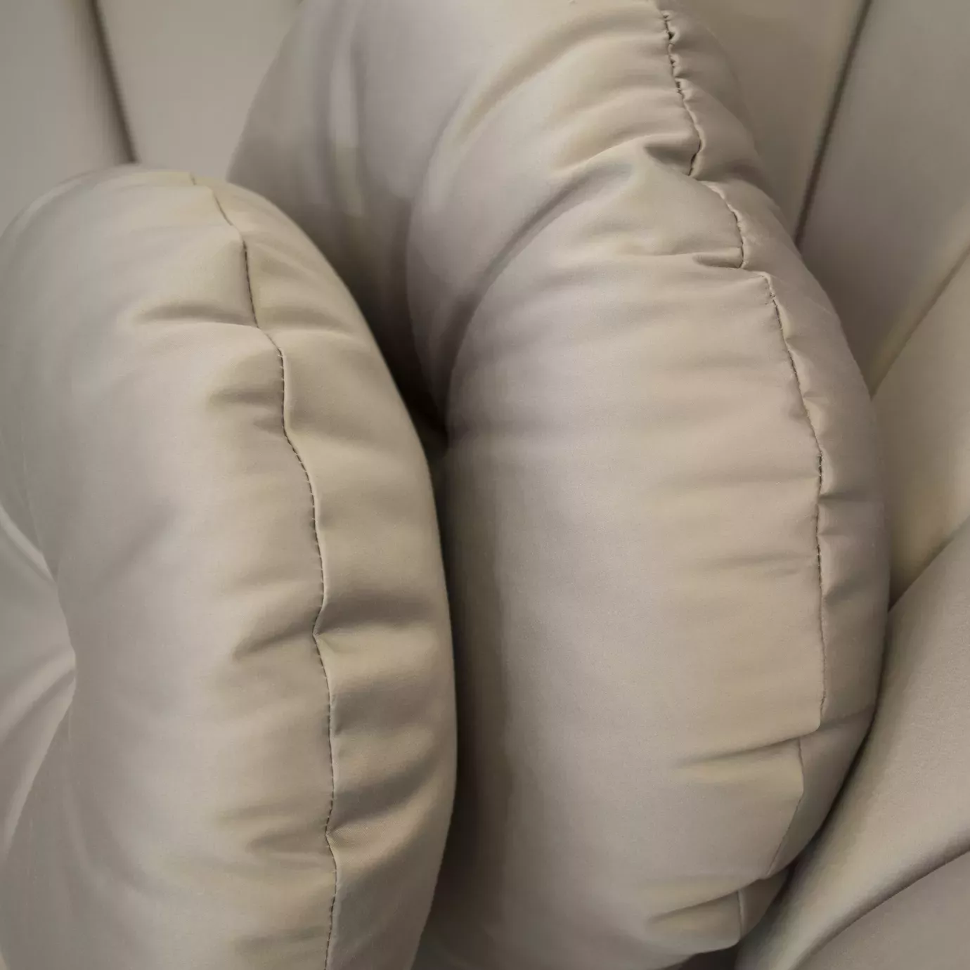 Long Saphira Metal Base Sofa