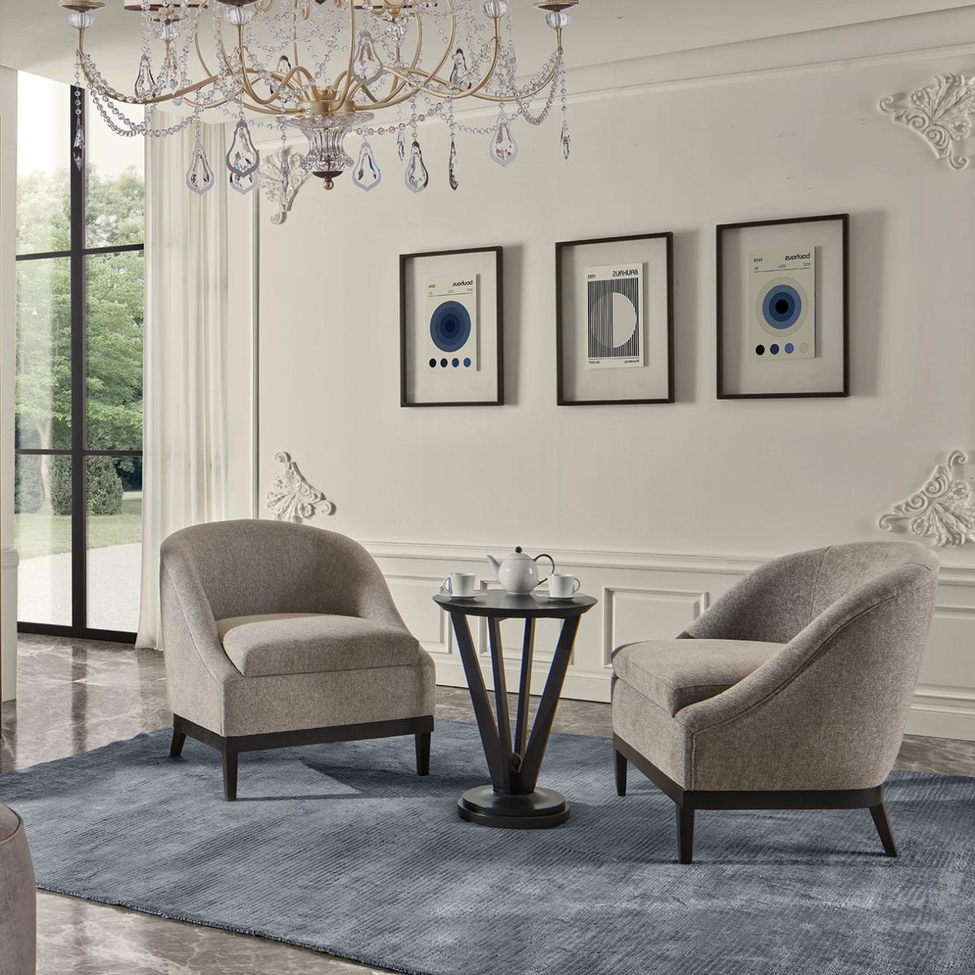 Gray Italian Armchair