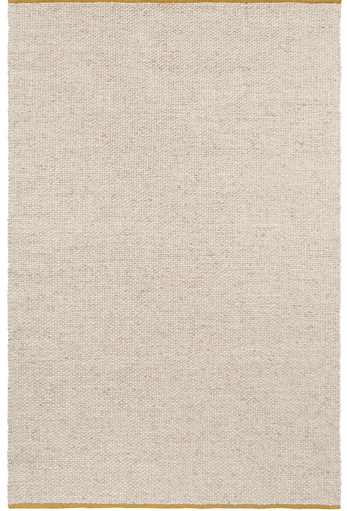 Warm White Plain Rug