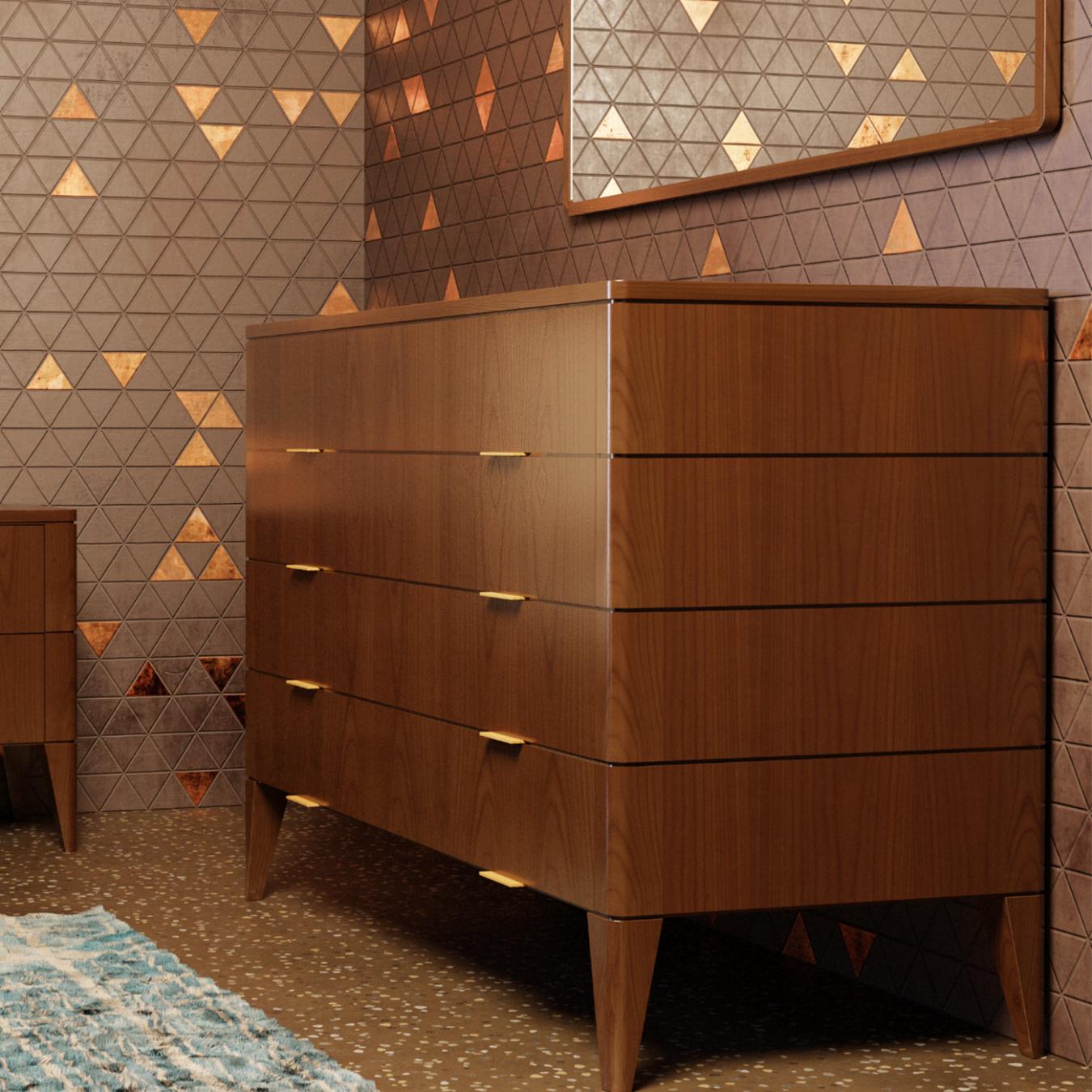 Vittorio Cherry Wood Dresser
