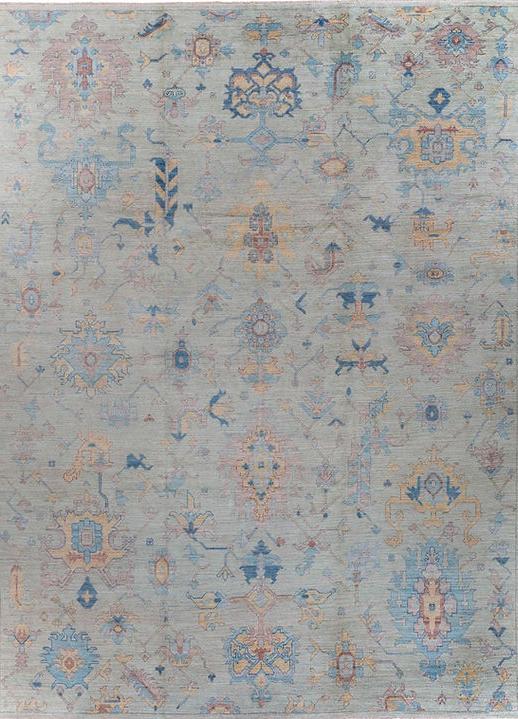 Heriz Hand Knotted Wool Rug