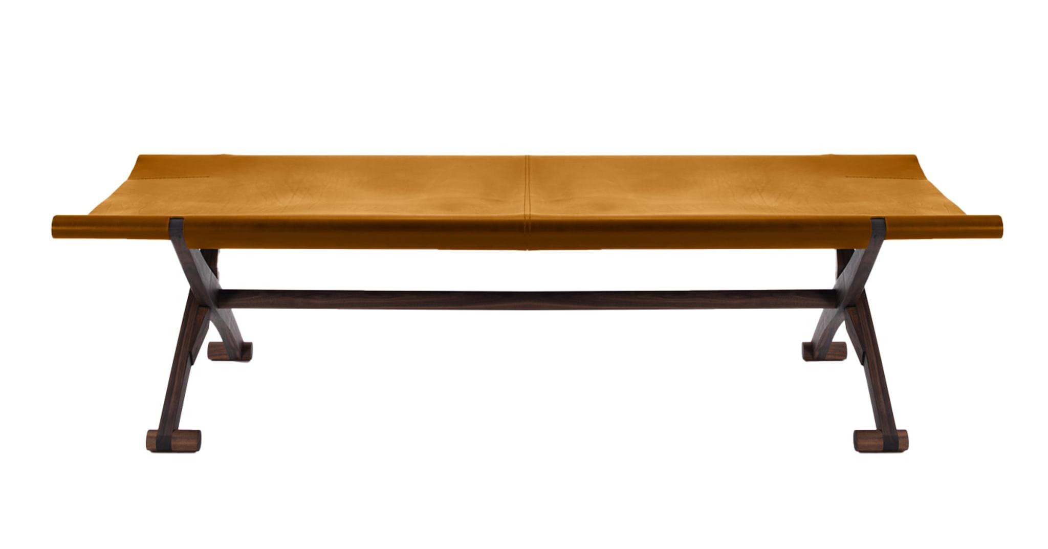 Branda Leather Exquisite Bench