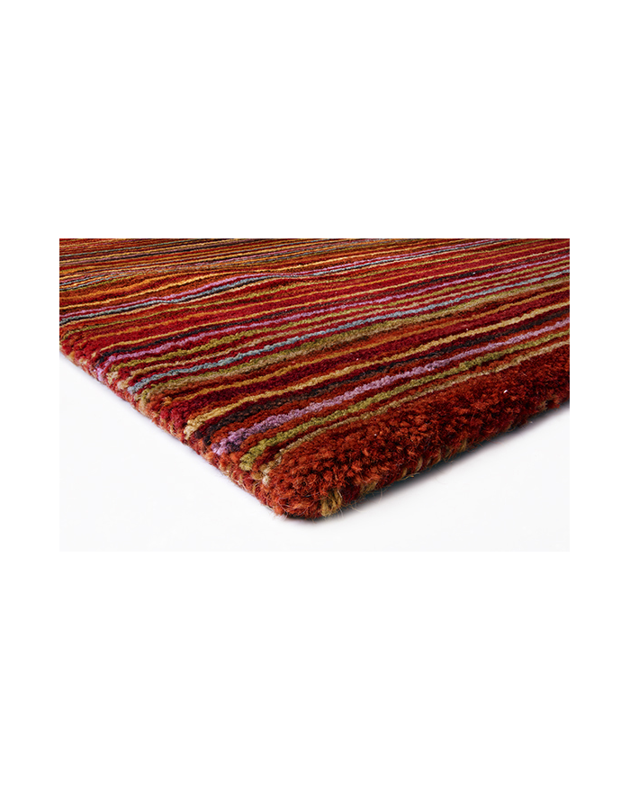 Handloom Red Rug ☞ Size: 140 x 200 cm