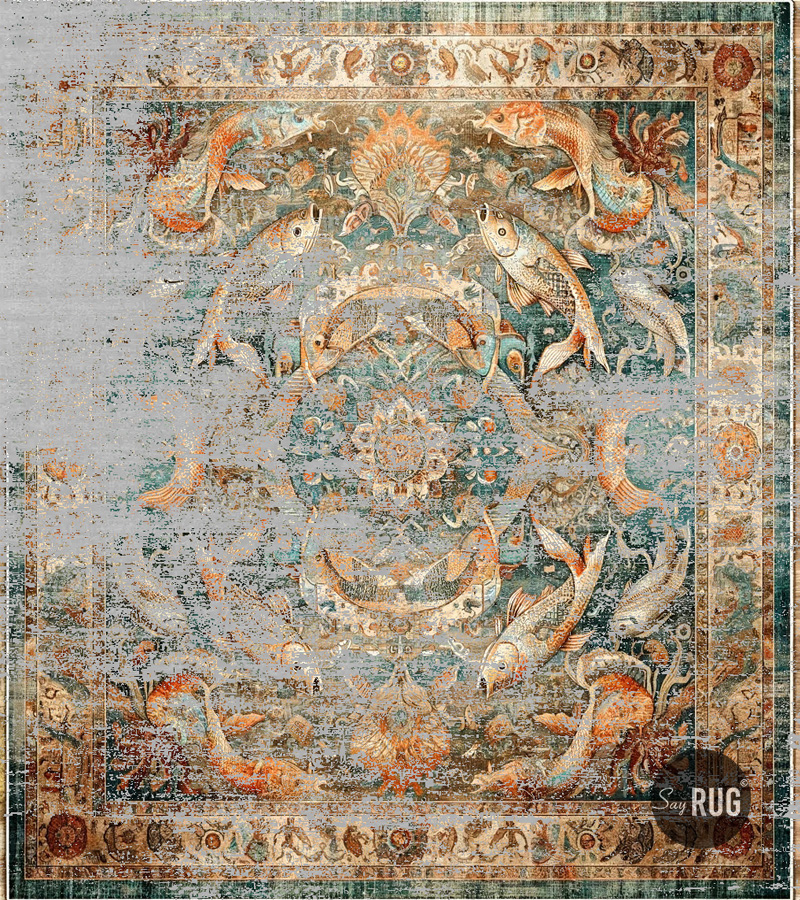 King's Pond Designer Rug