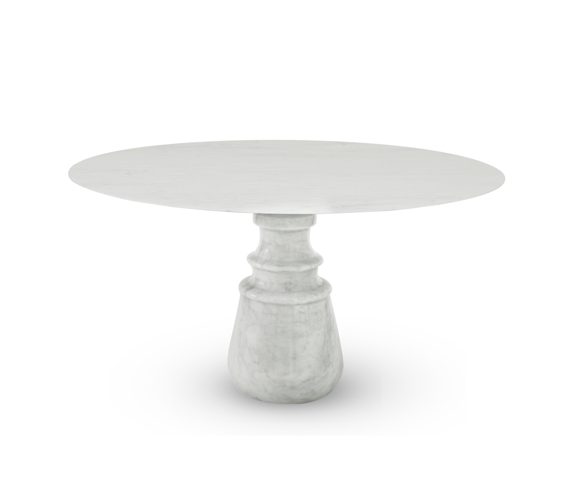 Obsidian Round Estremoz Dining Table