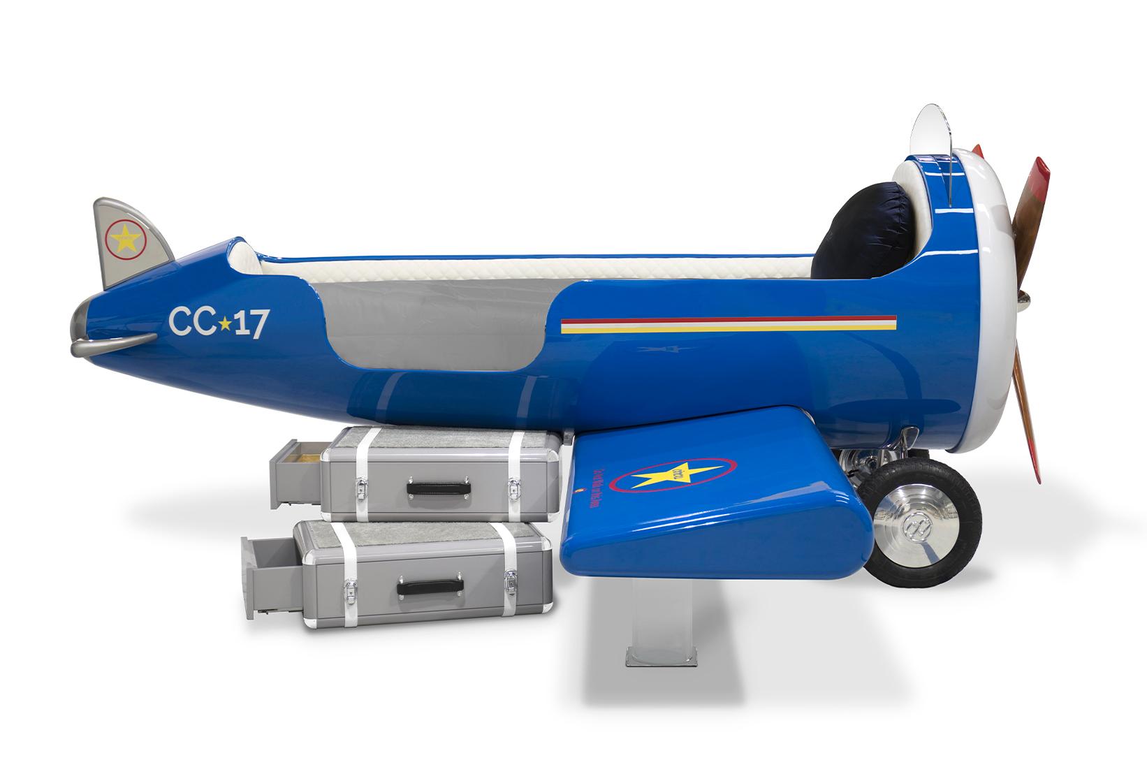 Cloud Glider Plane Bed