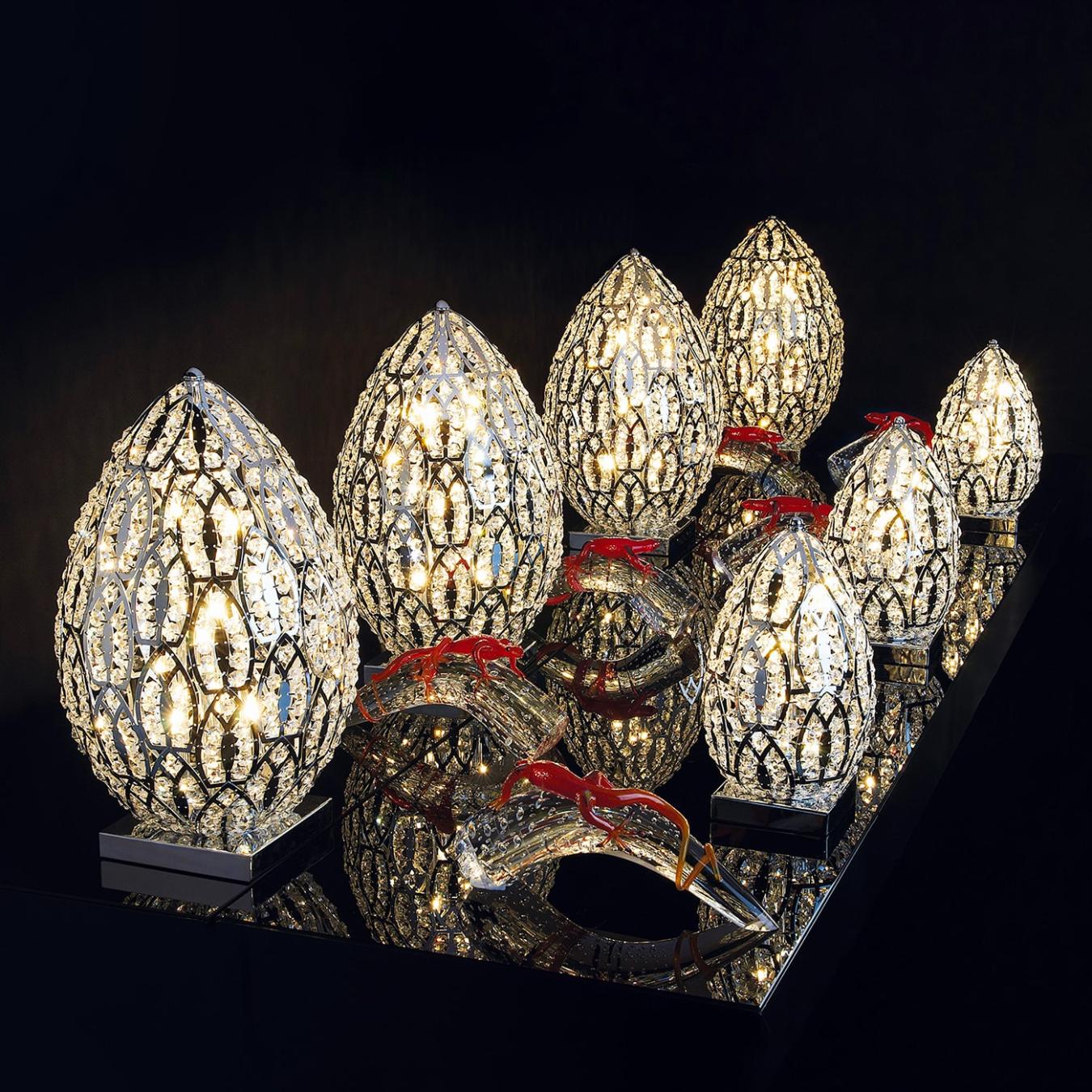 Arabesque Egg 30 Table Lamp