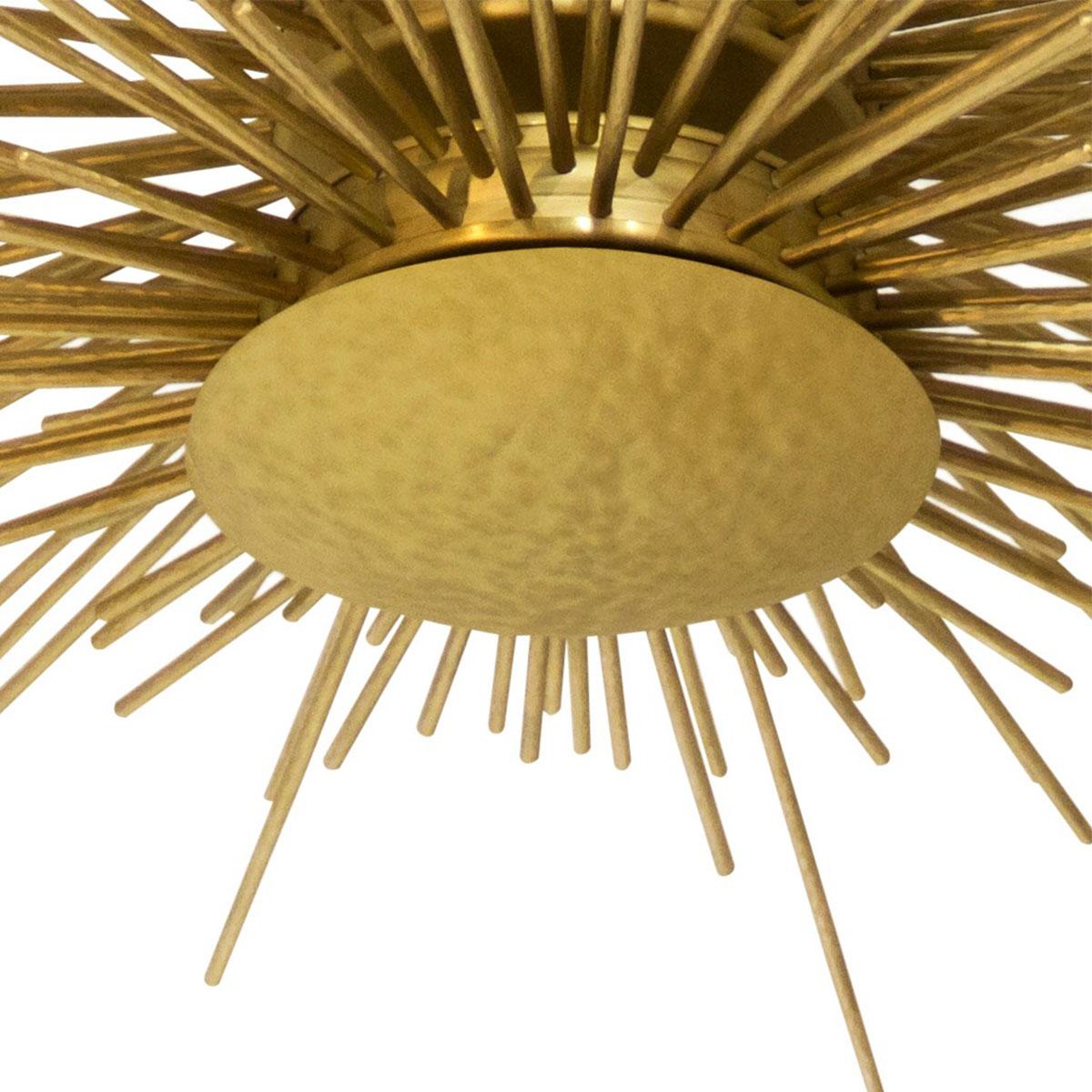 Sun Brass Suspension Light