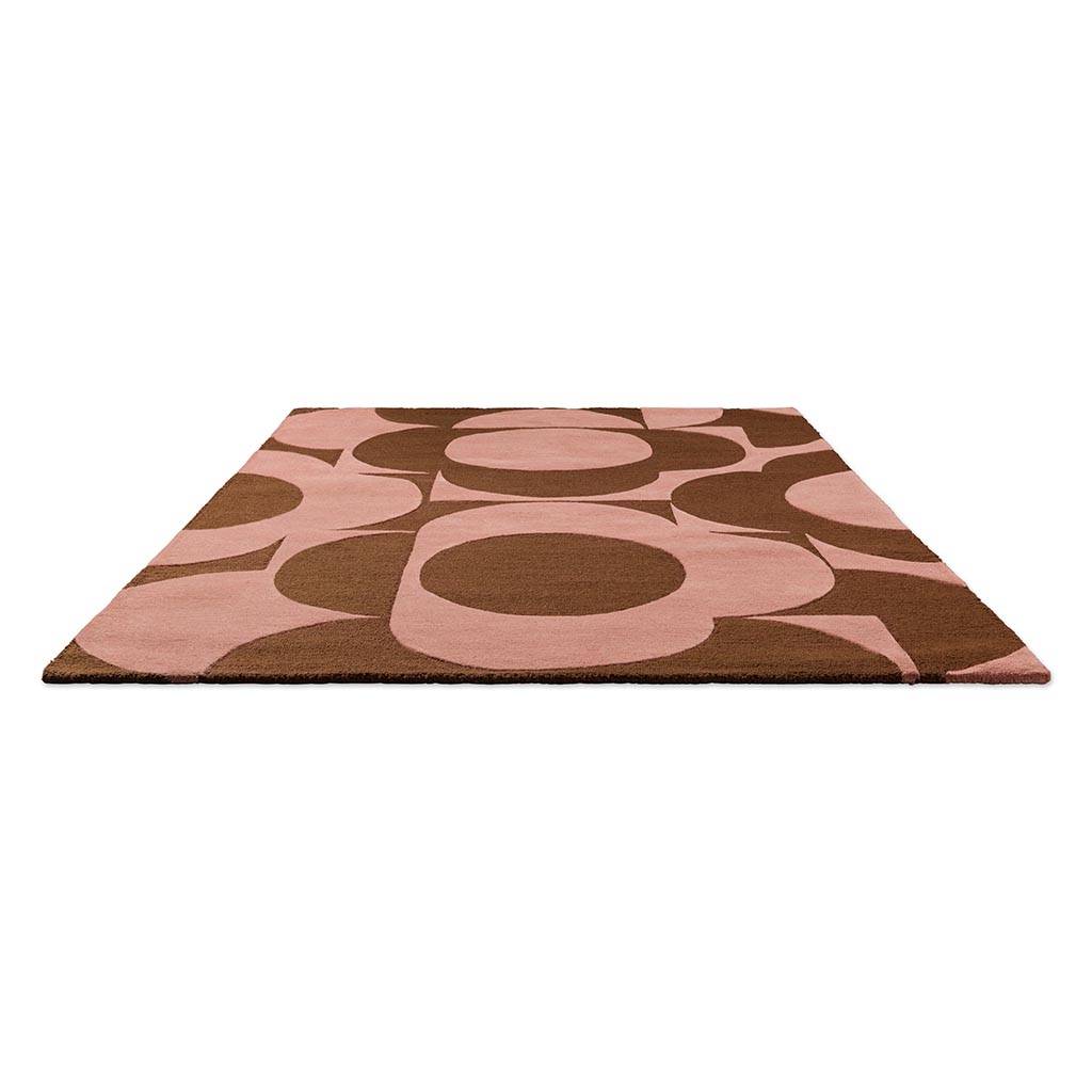Flower Pink / Terracotta Rug