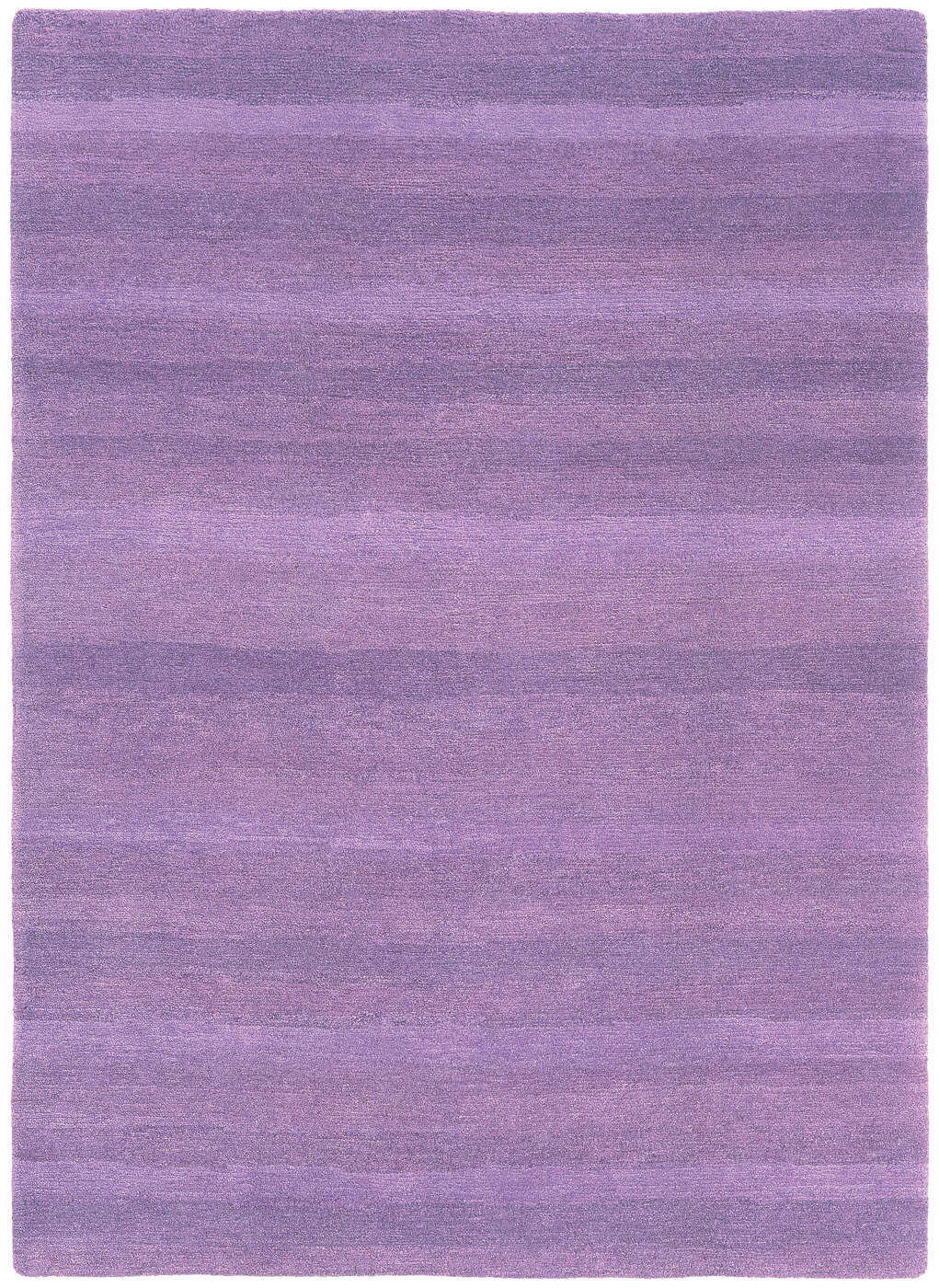 Violet Striped Hand-Knotted Rug