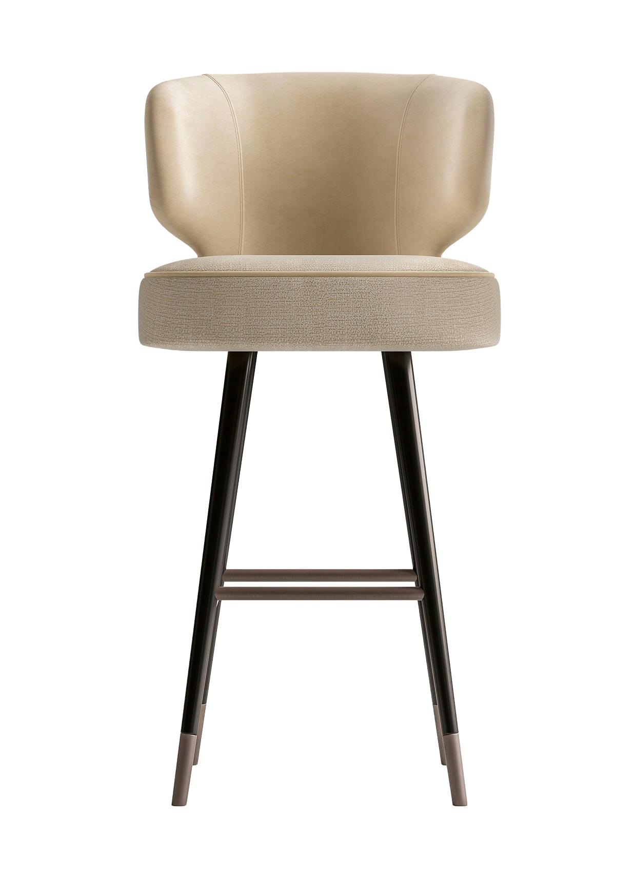 Curved Back Stool