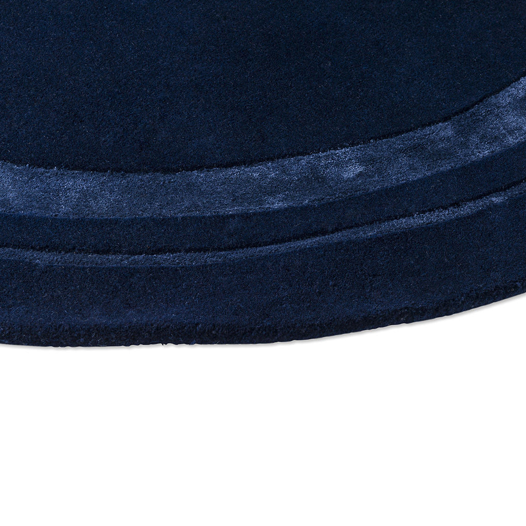 Redbrook Blue Round Rug