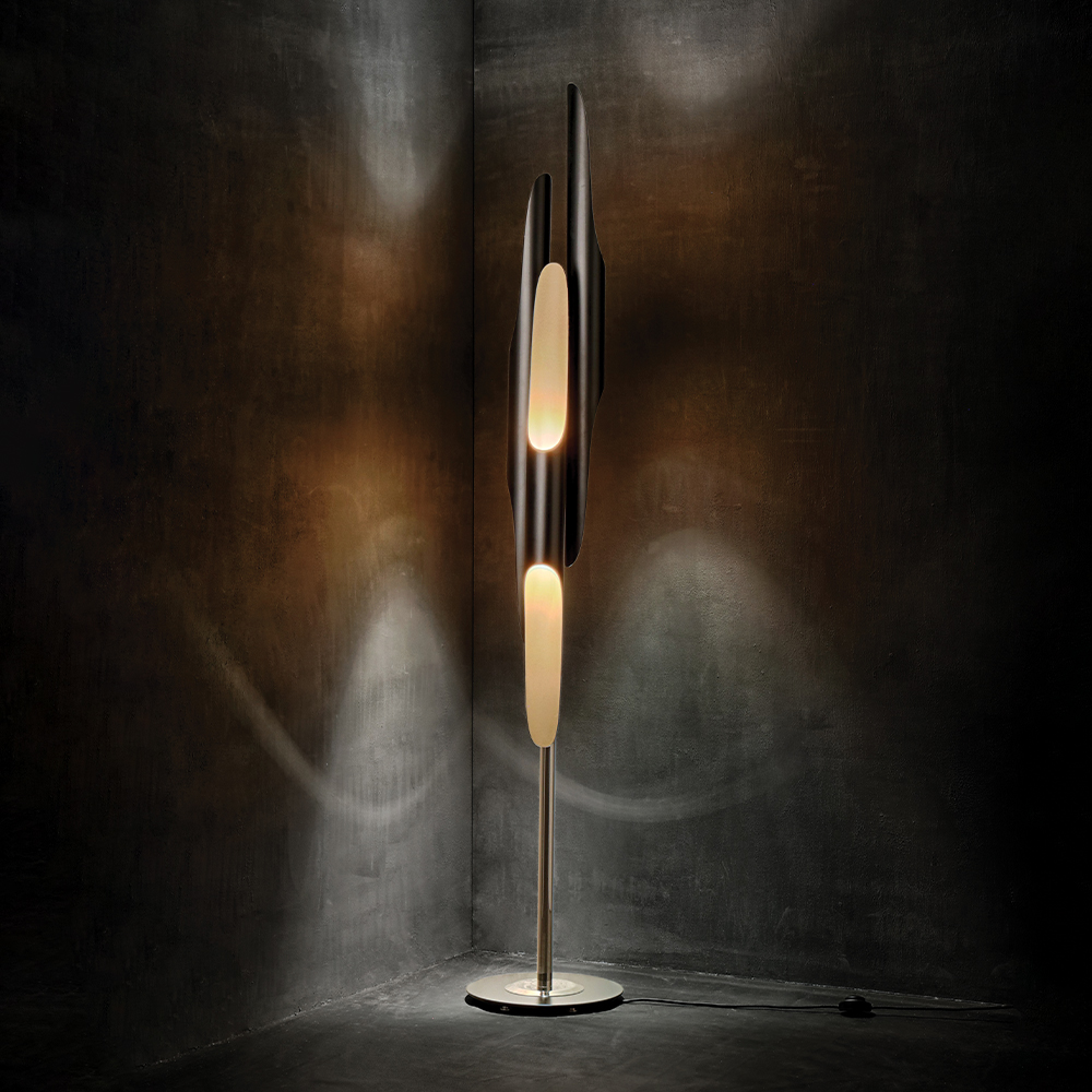 Deep-tone Floor Lamp