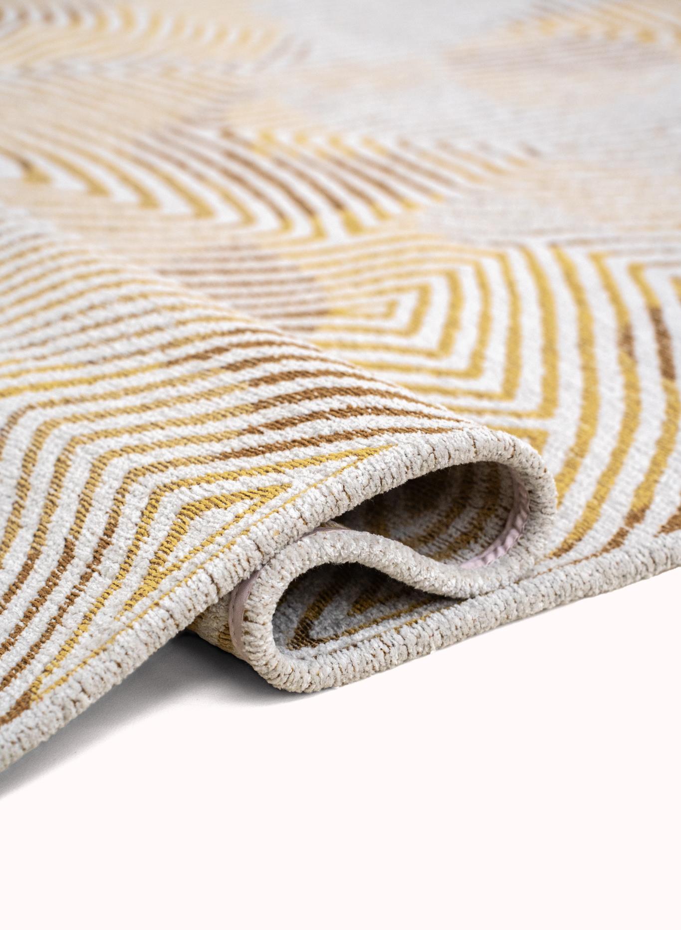 Yellow Hippy Rug