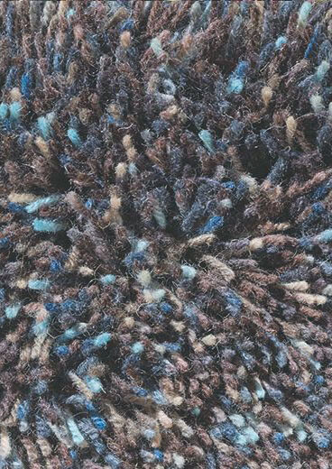 Flamenco Shaggy Wool Handmade Rug