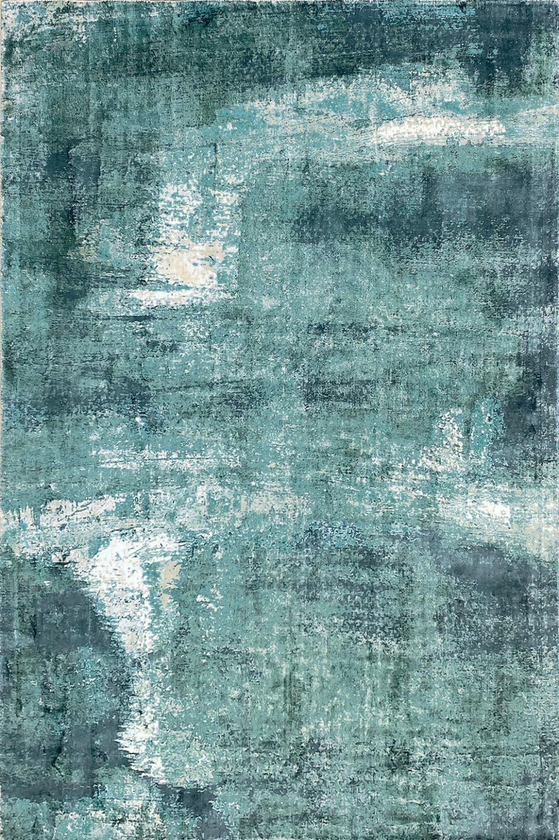 Abyssal Turquoise Rug