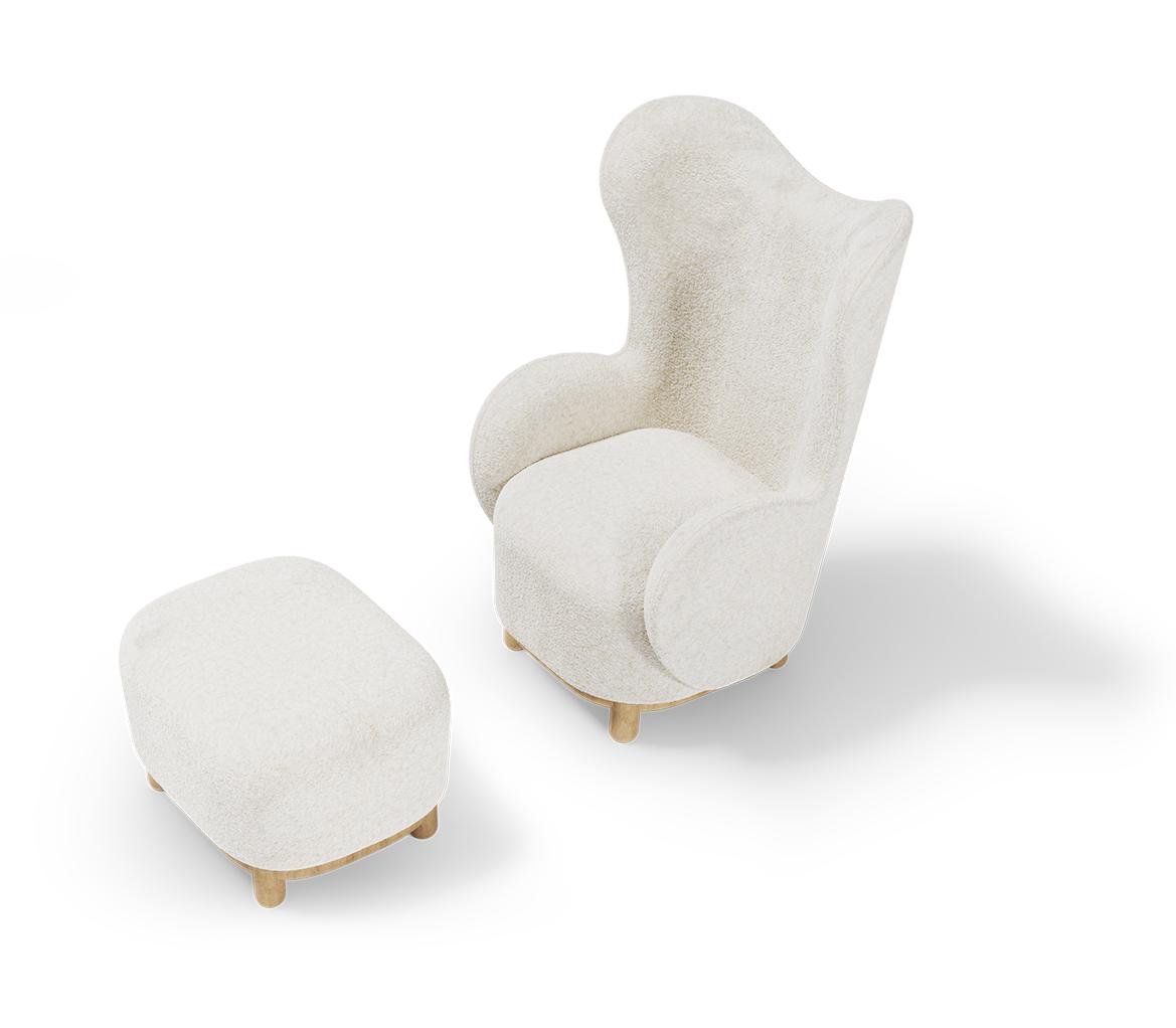 Snuggle Hug Armchair & Ottoman