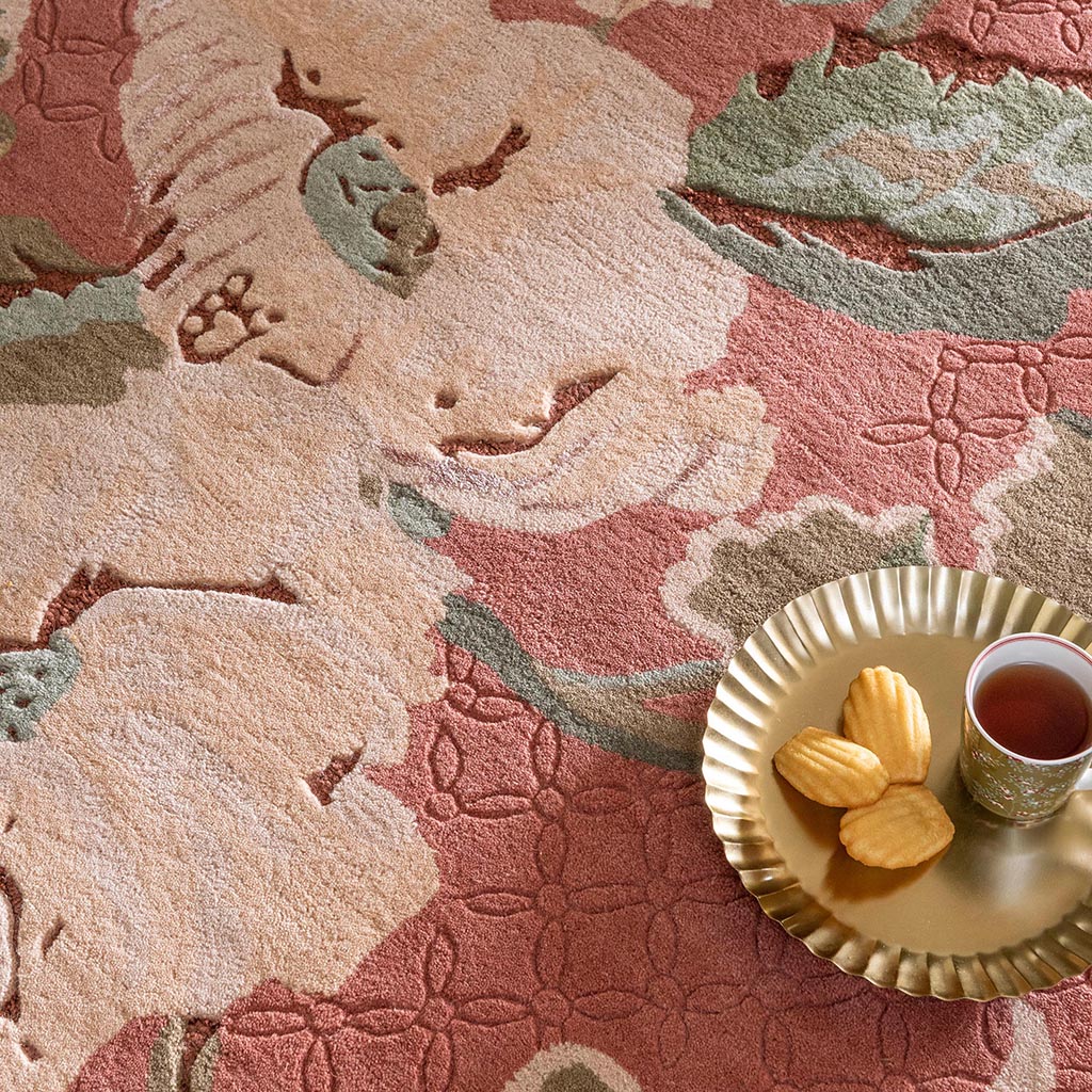 Terracotta Orange Trail Rug