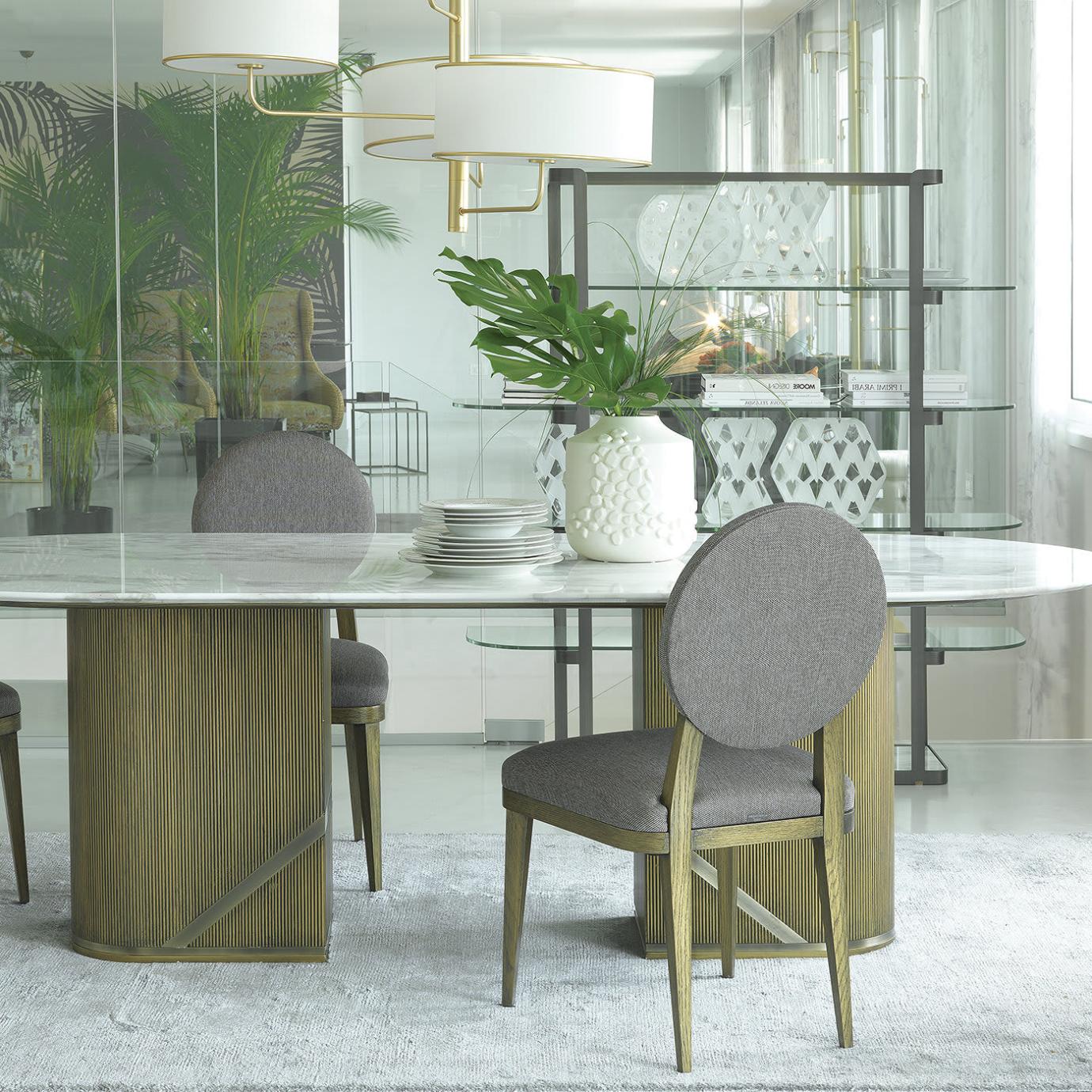 Lavinia Round-Back Dining Chair