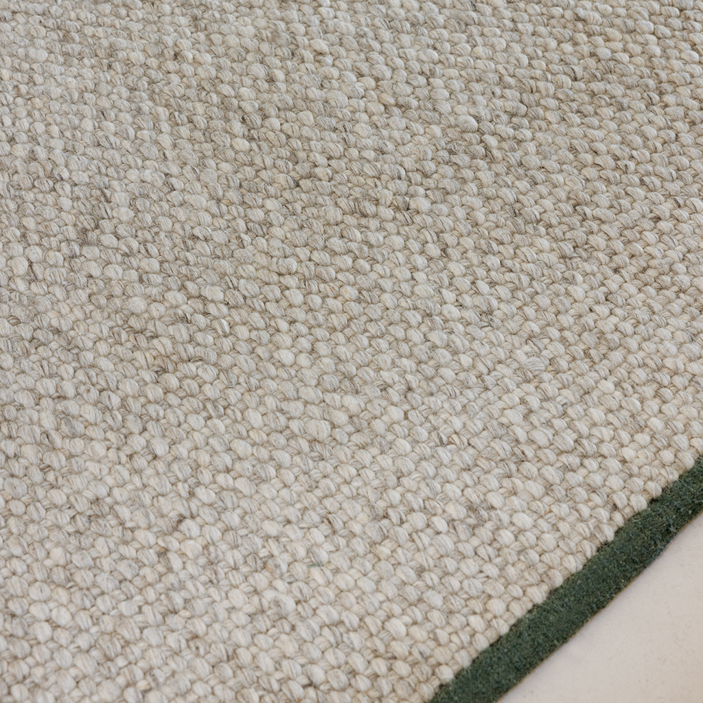 Ash Grey Plain Rug