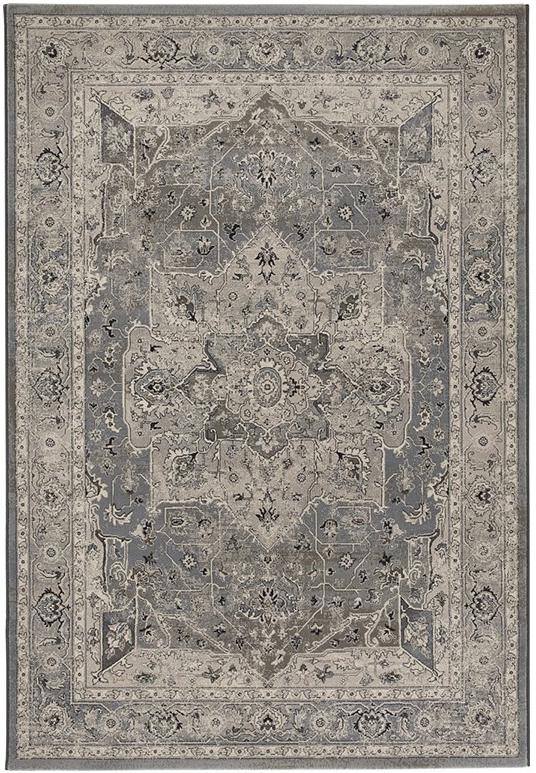 Oriental Beige / Grey Rug
