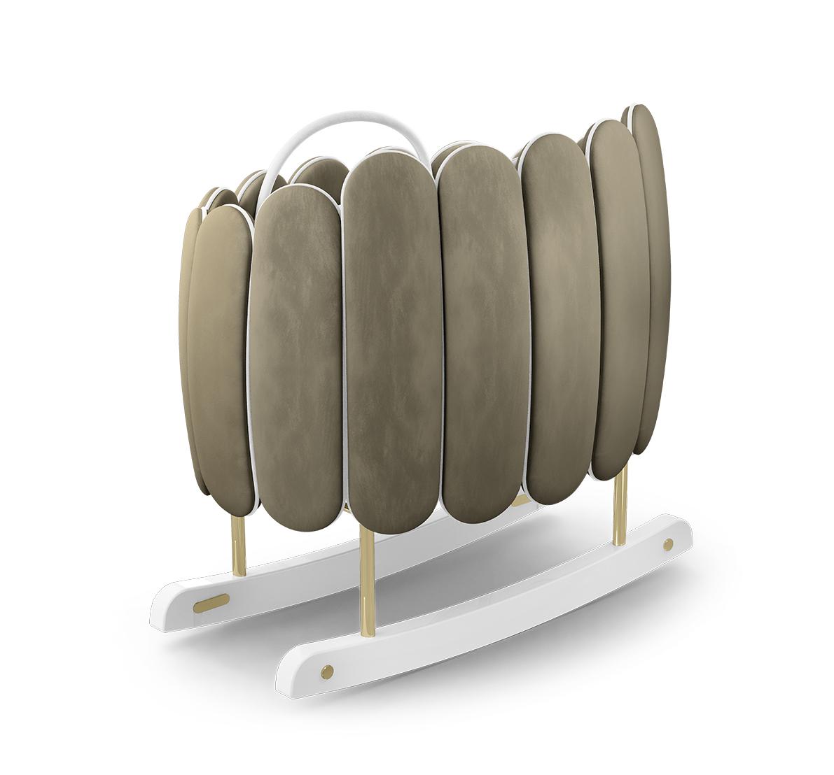 Lotus Gentle Rocking Crib