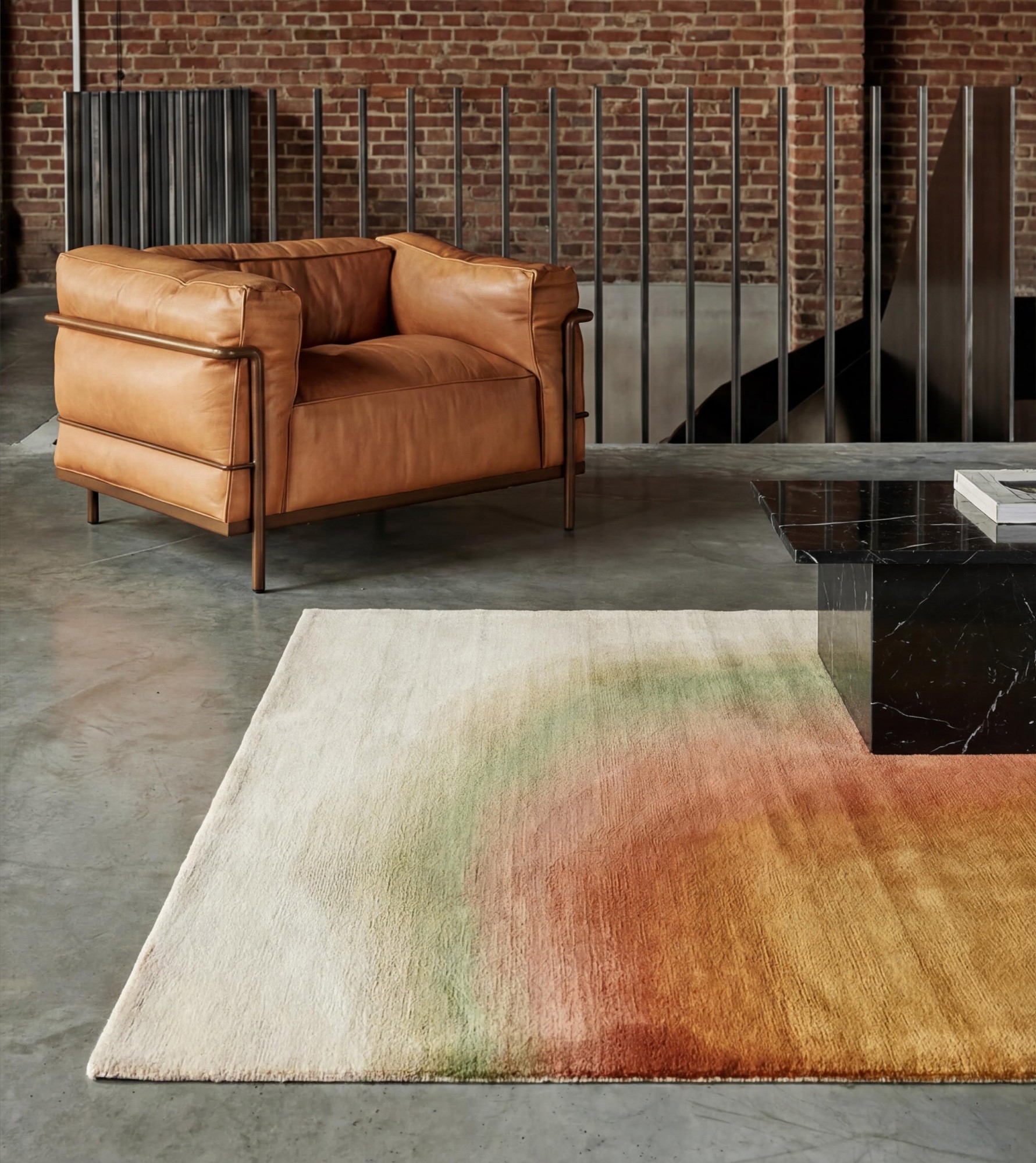 Solar Core Handcrafted Rug
