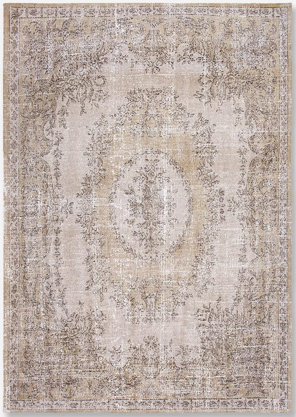 Vintage Medallin Beige Rug