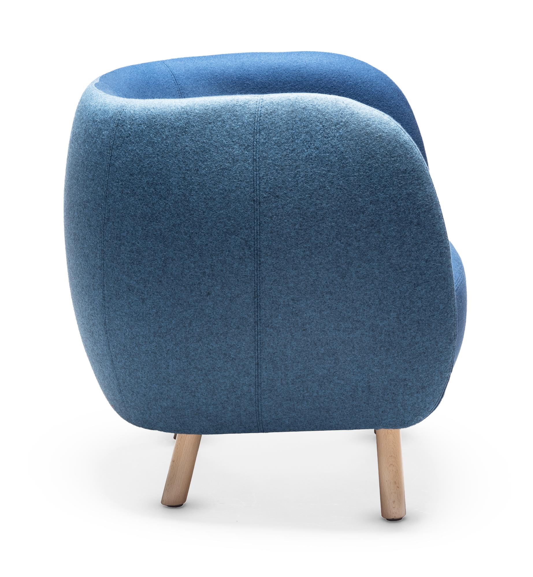 Mousse P Blue Armchair