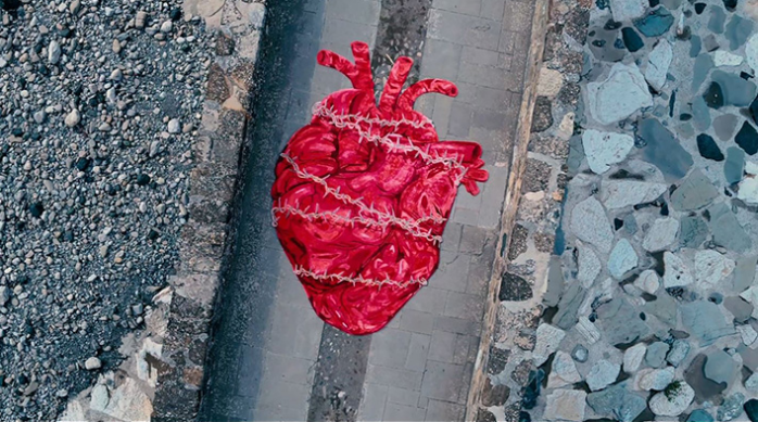 Heart Designer Rug ☞ Size: 8' 2" x 10' (250 x 300 cm)