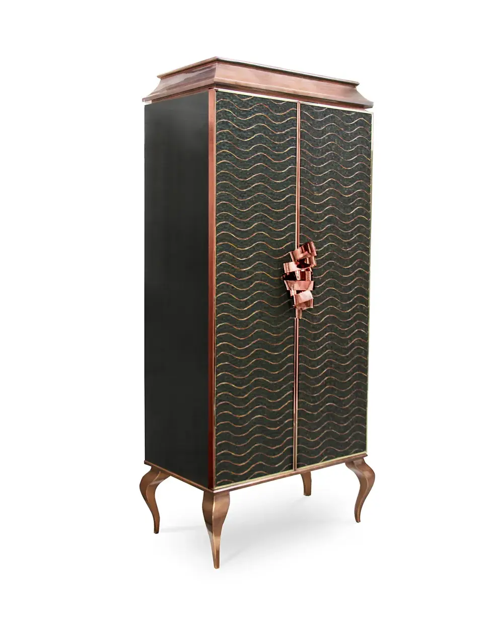 Mirage Organic Feather Armoire