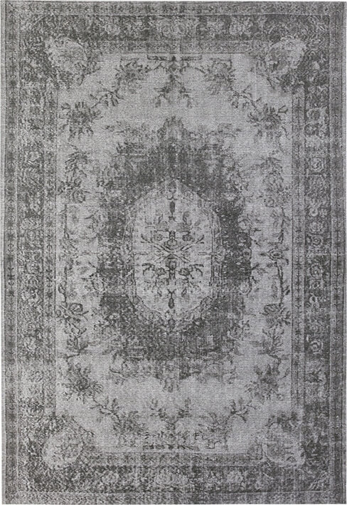 Sicily Praia Charcoal Premium Rug | Size: 5' 1