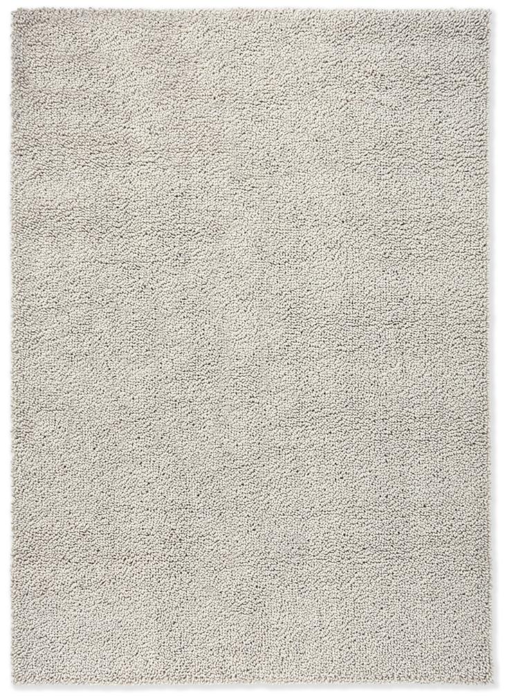 Light Grey Felted Shag Rug