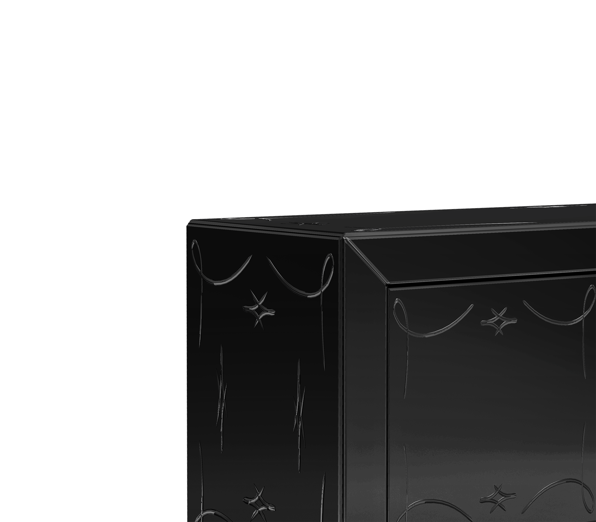 Cosmopolitan Black Sideboard