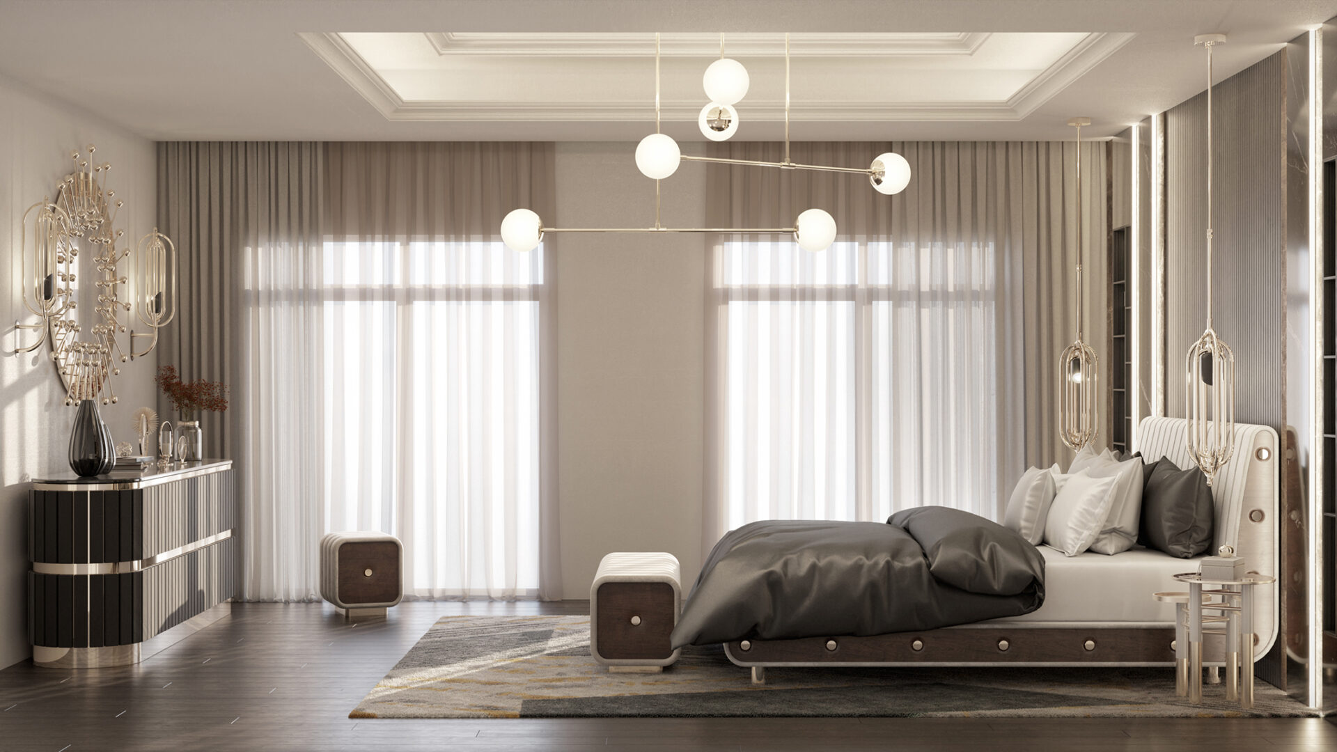 Dancer Suspension Lamp - 13