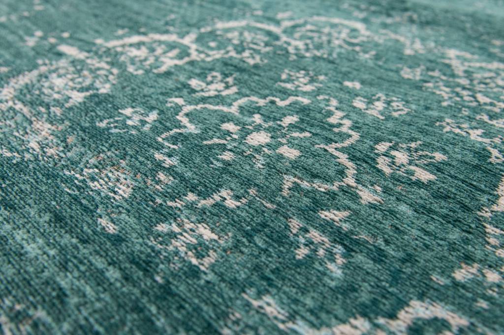 Medallion Green Flatwoven Rug