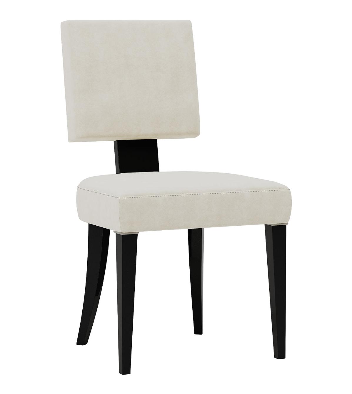 Two-Tone Wooden Chair