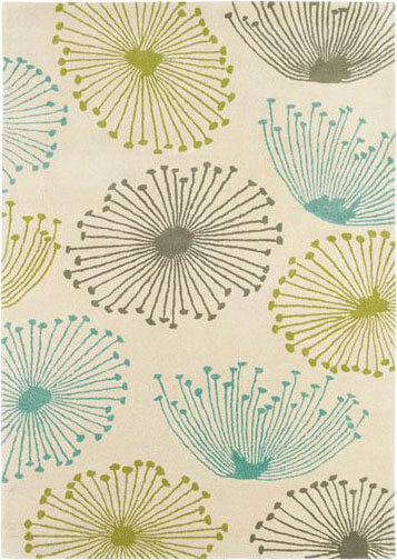 Sanderson Dandelion Duck Egg Premium Rug