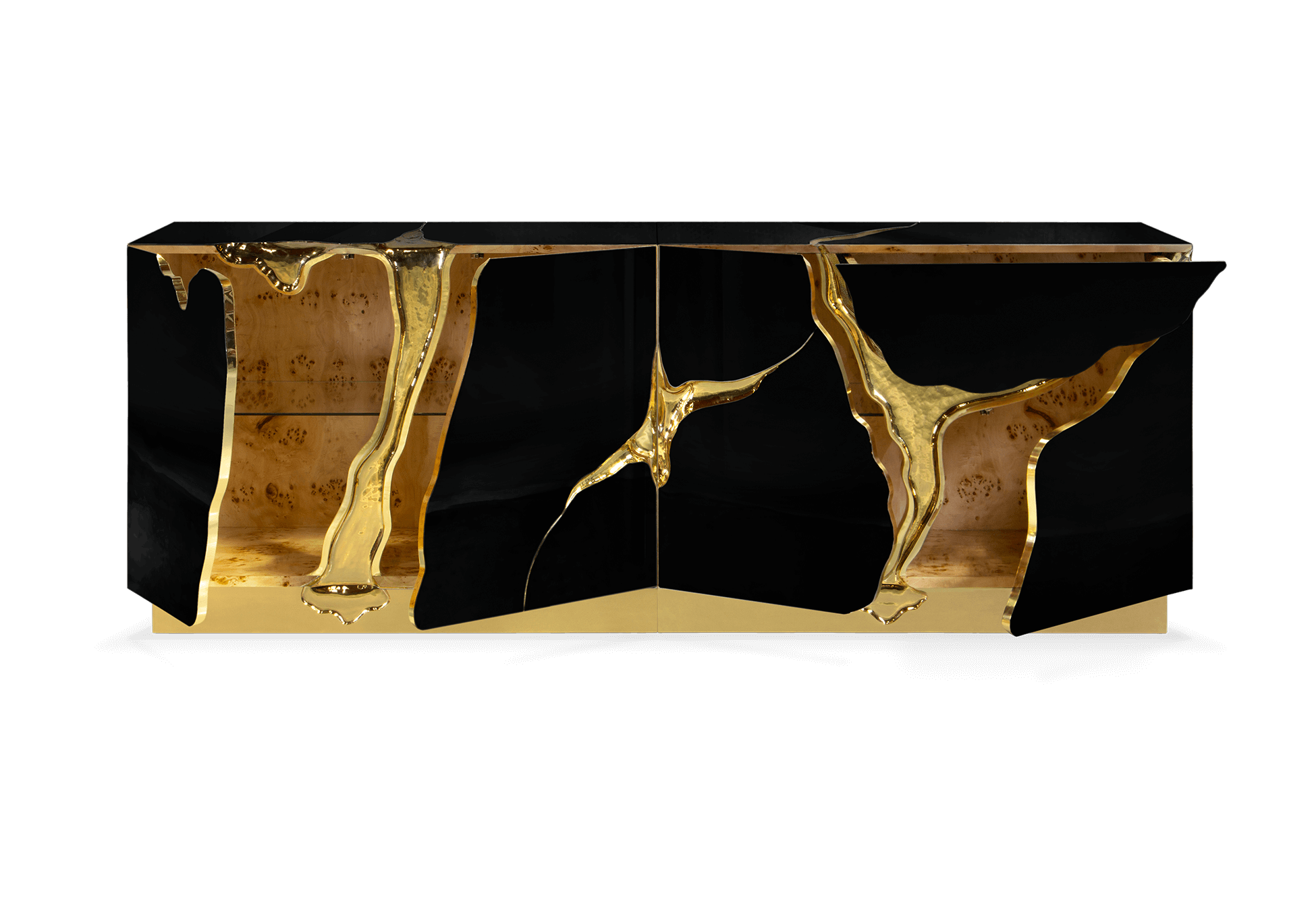 Black & Gold Elite Sideboard