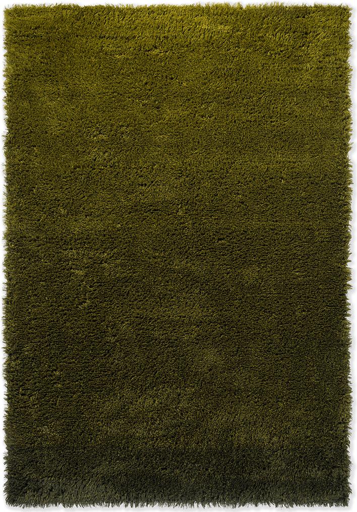 Shade High Plie Dark Green Wool Rug