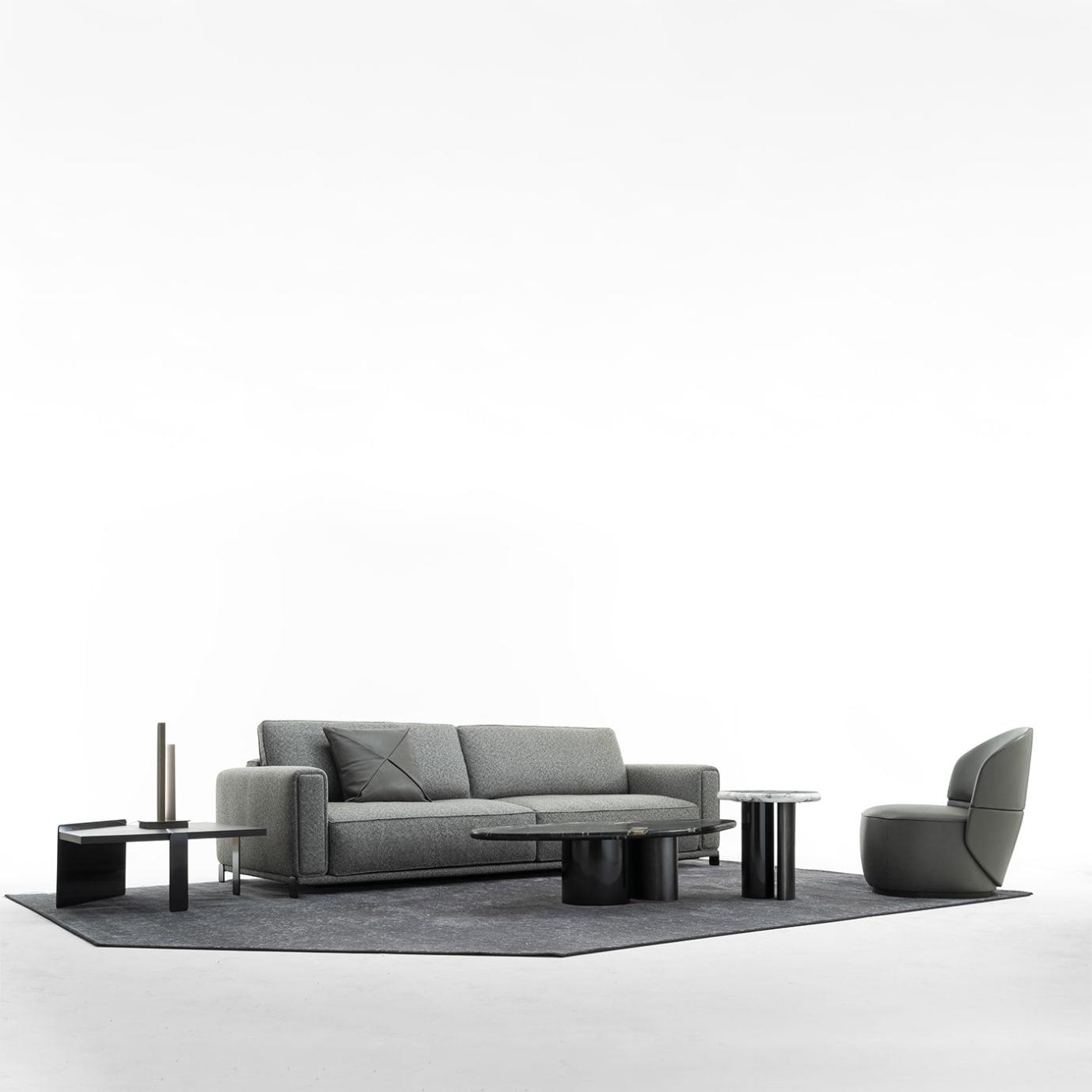 Cloud Coffee Table with Marble Top